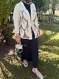 Keten kimono /bej
