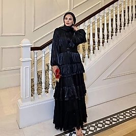 Firuze elbise/siyah