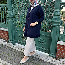 Spor Angora hırka /lavivert