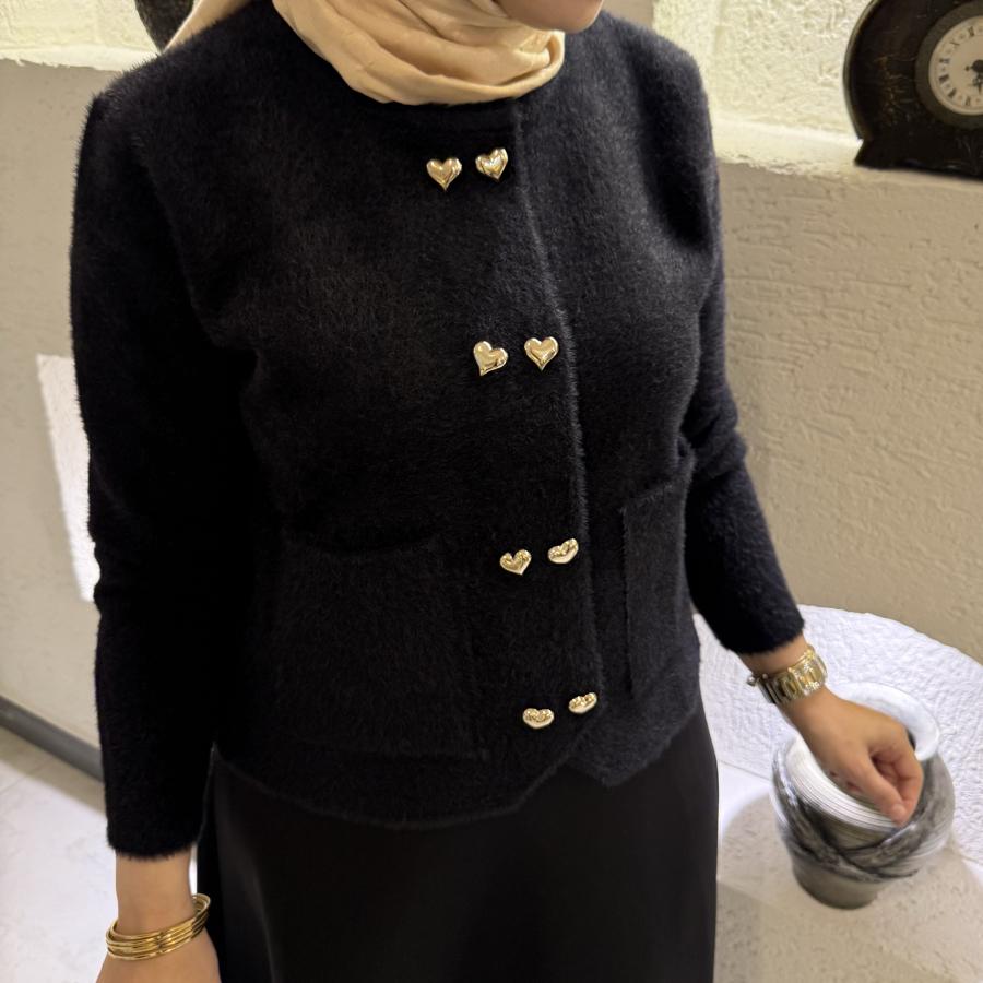 Prenses hırka /siyah